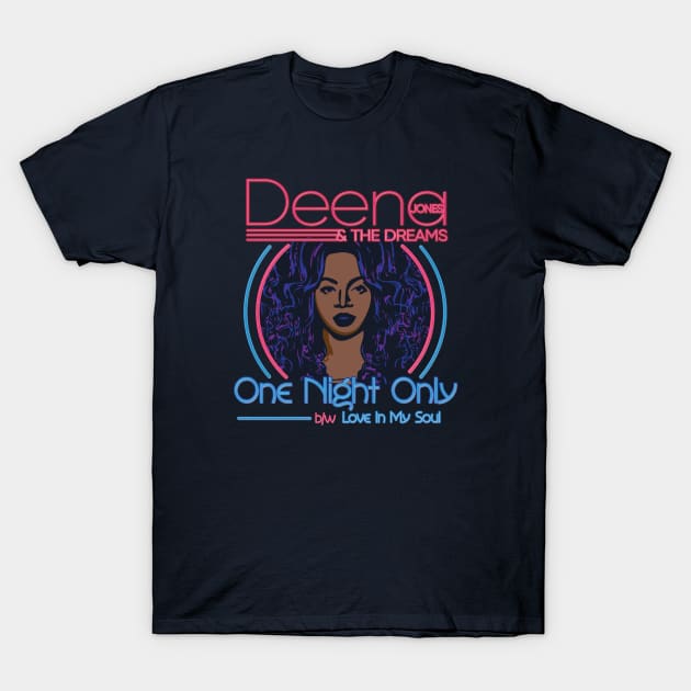 Deena Jones and The Dreams T-Shirt by Nazonian
